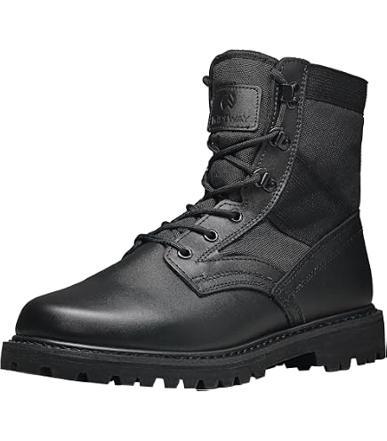 Amazon.com: Mil-Tec German Army Paratrooper Boots Size 7 US Black